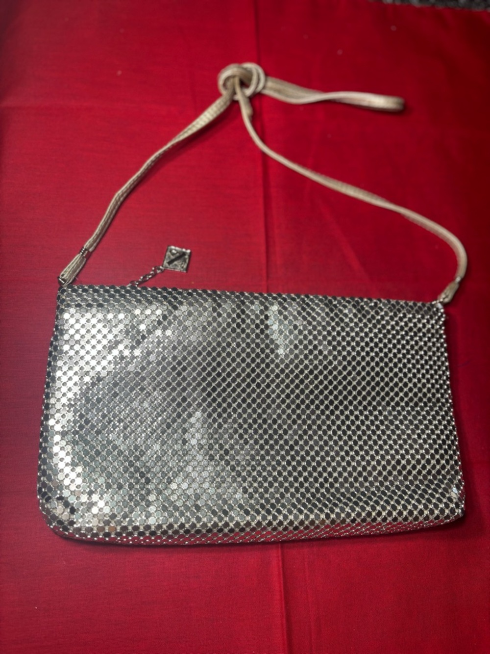 Whiting & Davis International Silver Mesh Shoulder Bag - Women EPC